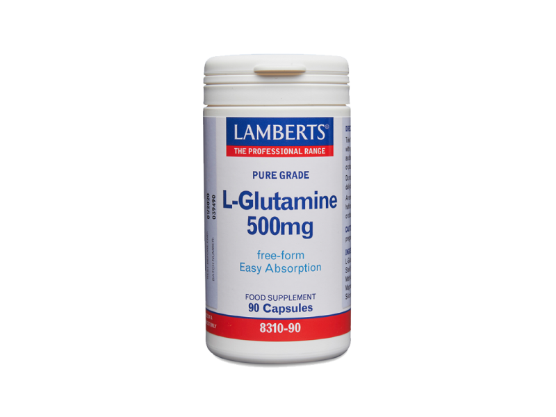 Lamberts L-Glutamine 500mg 90 caps