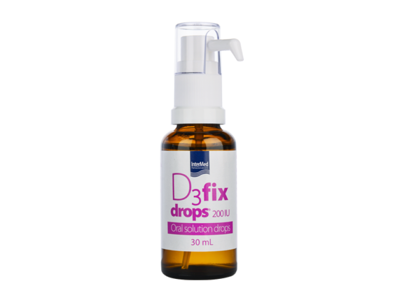 Intermed D3 fix drops 200IU 30 ml