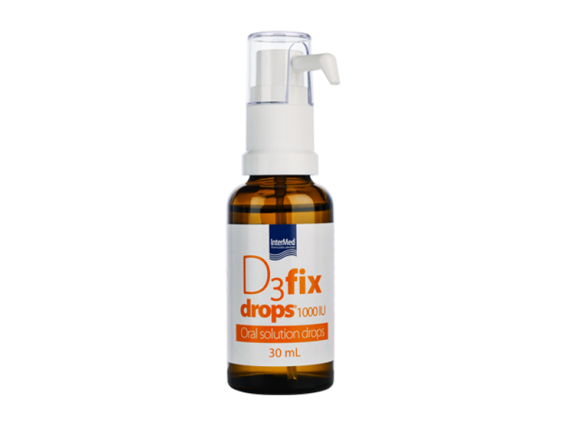 Intermed D3 fix drops 1000IU 30 ml
