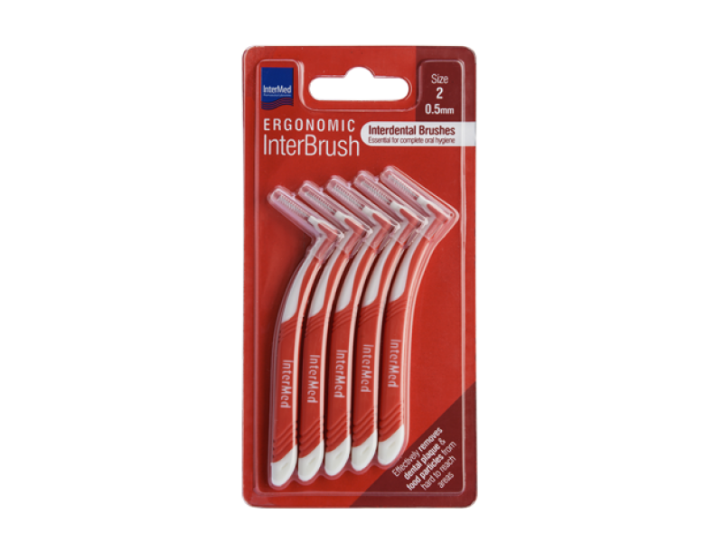 Intermed Ergonomic InterBrush Size 2 0.5mm 5τμχ.