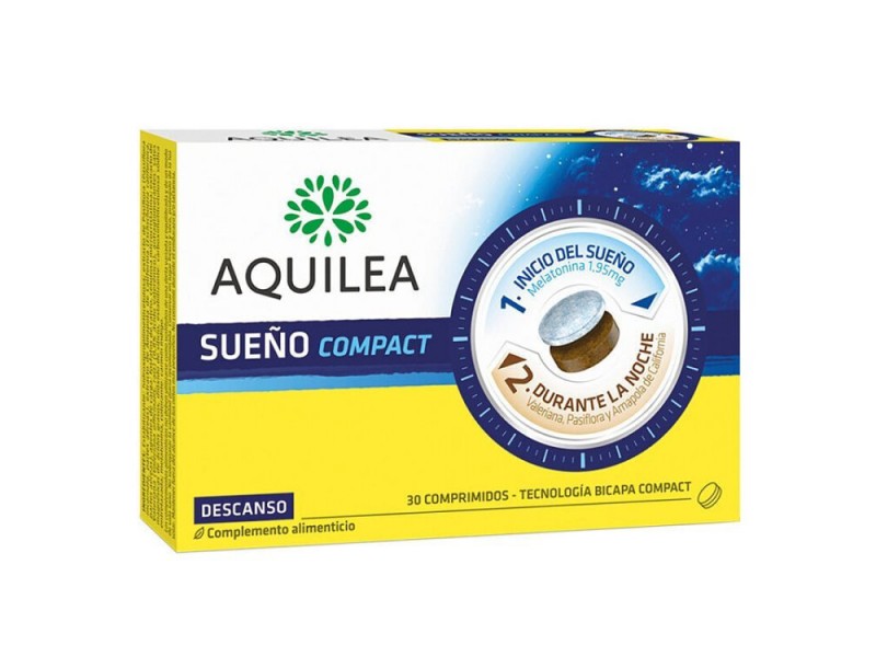 Aquilea Sueno Compact Συμπλήρωμα για τον Ύπνο 30 ταμπλέτες