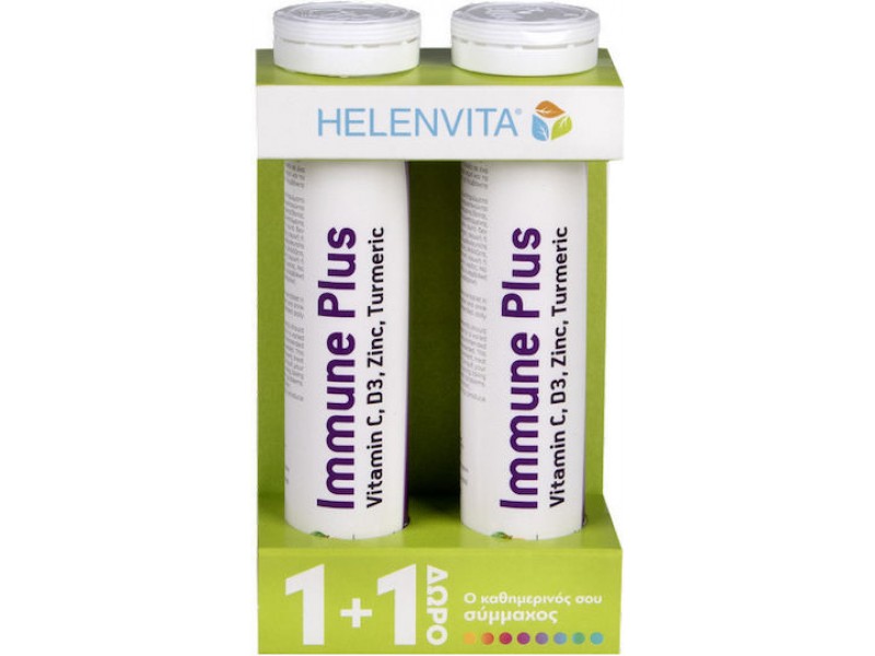 Helenvita Immune Plus Συμπλήρωμα για την Ενίσχυση του Ανοσοποιητικού 40 αναβράζοντα δισκία