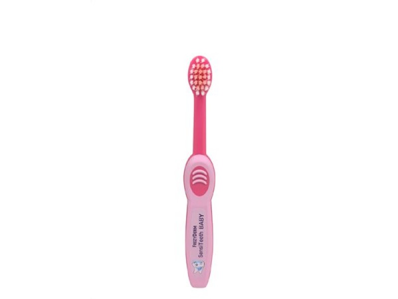 FREZYDERM SENSITEETH BABY TOOTHBRUSH SOFT PINK