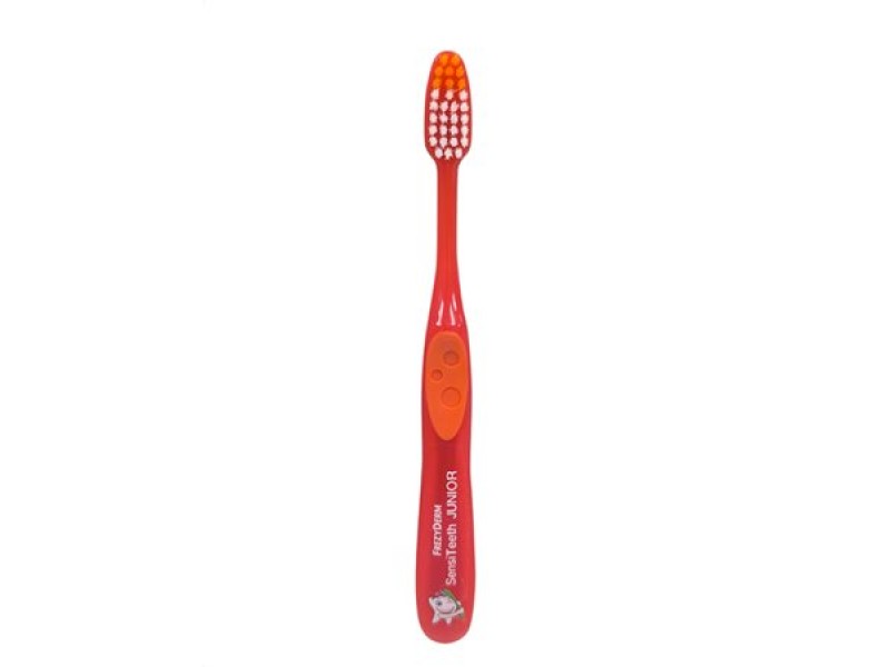FREZYDERM SENSITEETH JUNIOR TOOTHBRUSH SOFT ORANGE
