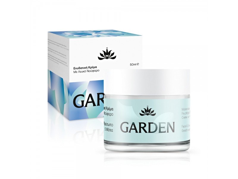GARDEN Ενυδατική Κρέμα με Λευκό Νούφαρο 50ml