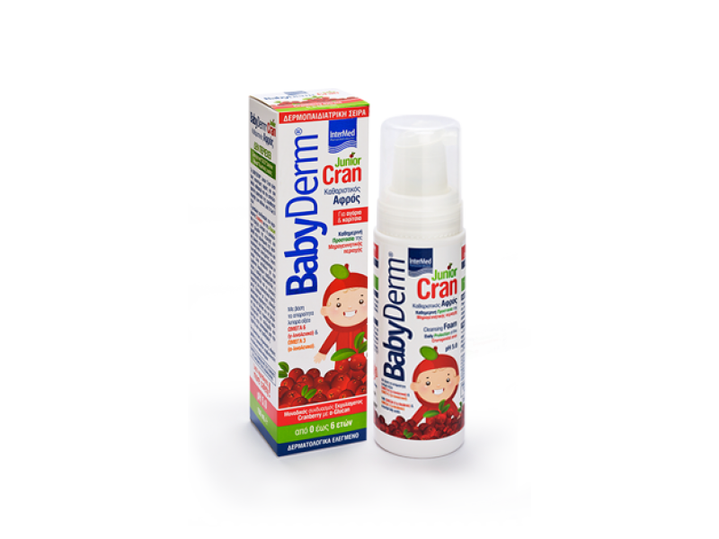 InterMed Babyderm Junior Cran Cleansing Foam 150mL